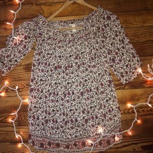 Mini Summer Light Weight Floral Dress